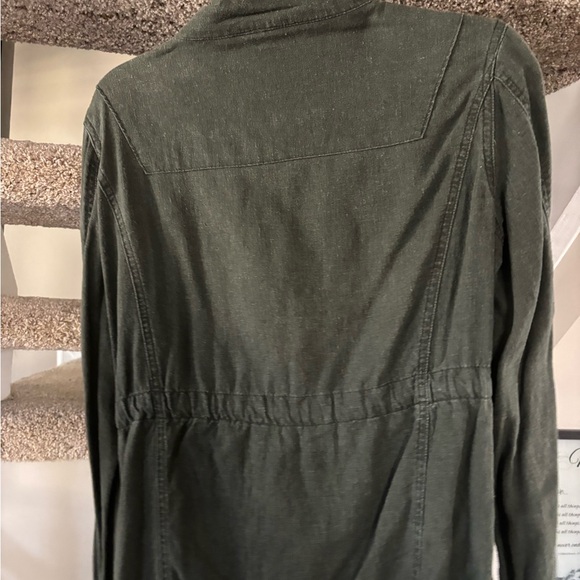 Olive Green Women's Jacket - Picture 2 of 2